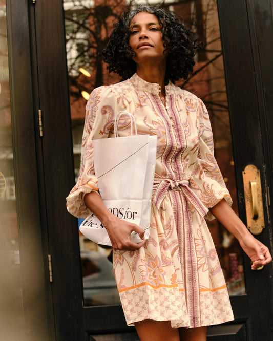 Blake Mini Dress-Rosecliff Garden