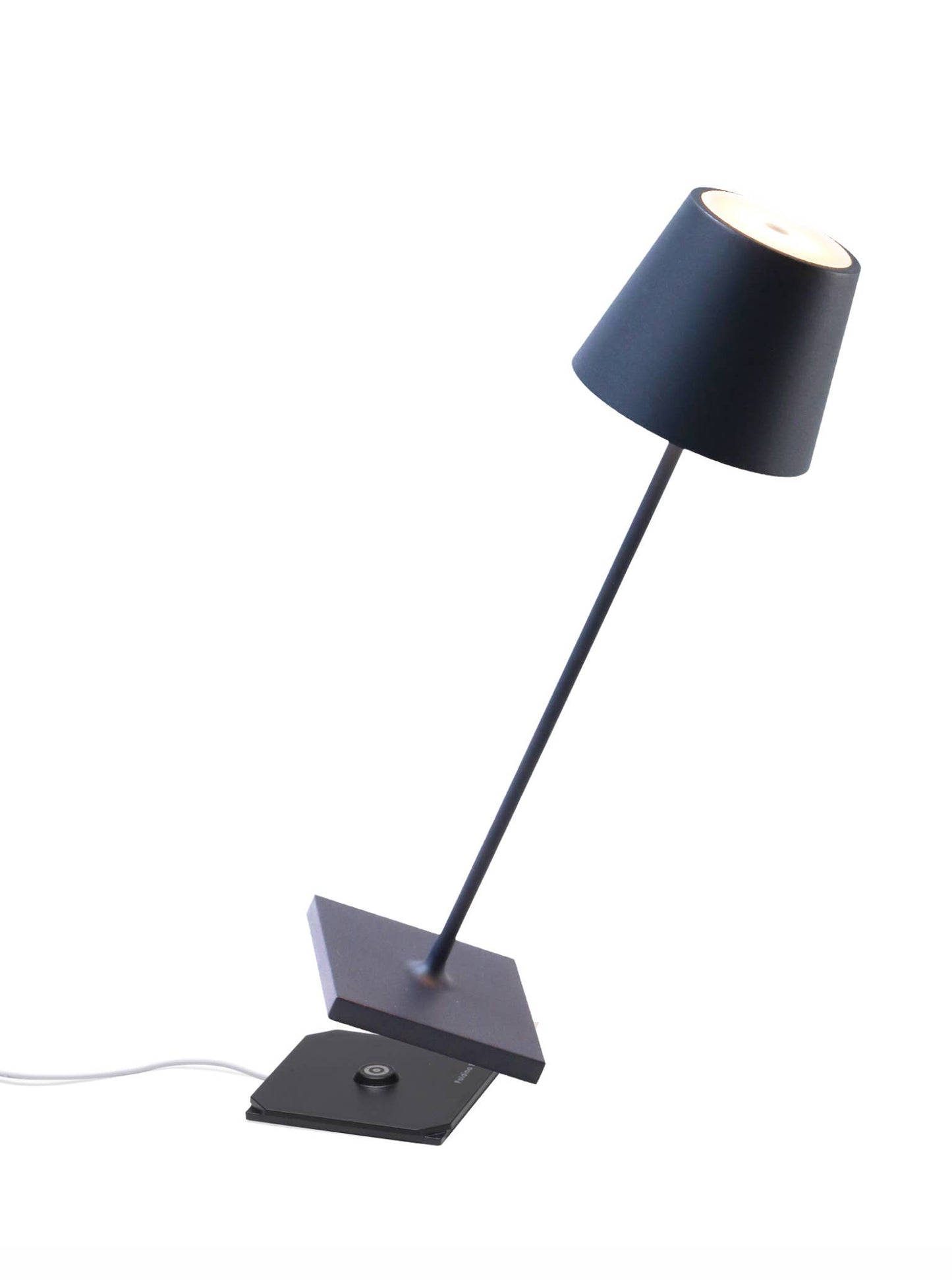 Poldina Pro Cordless Lamp: Steel Blue