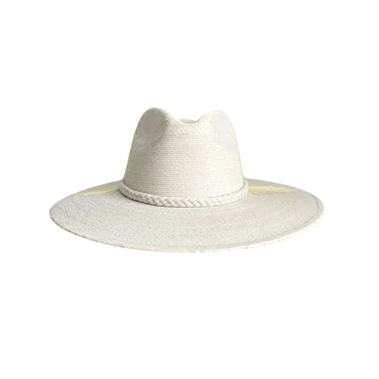 Peacock Hat in Yellow