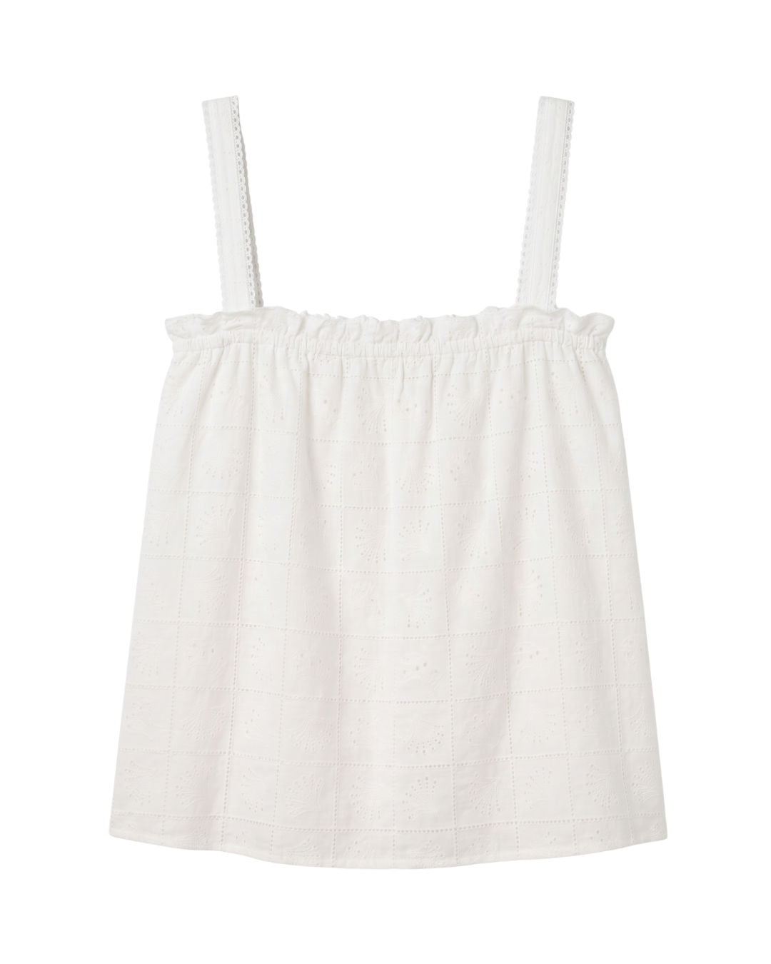 Leah Tank-Soft White
