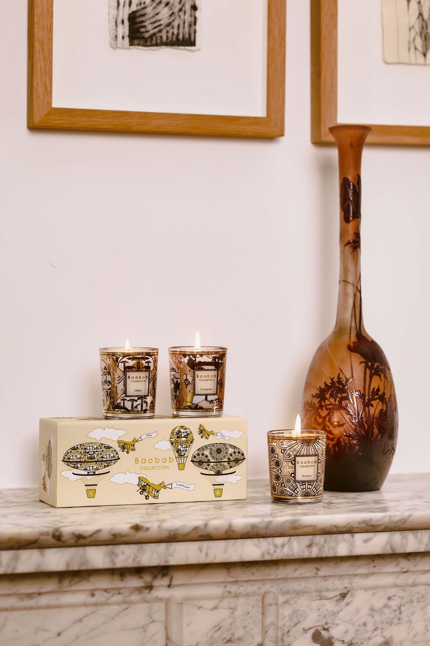 Trio Travel Gift Set - Afrika - Caravane - Rosace