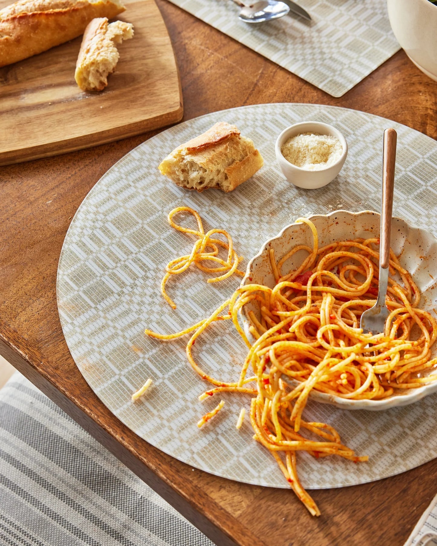 Benedict Geometric Placemat Circular 15"