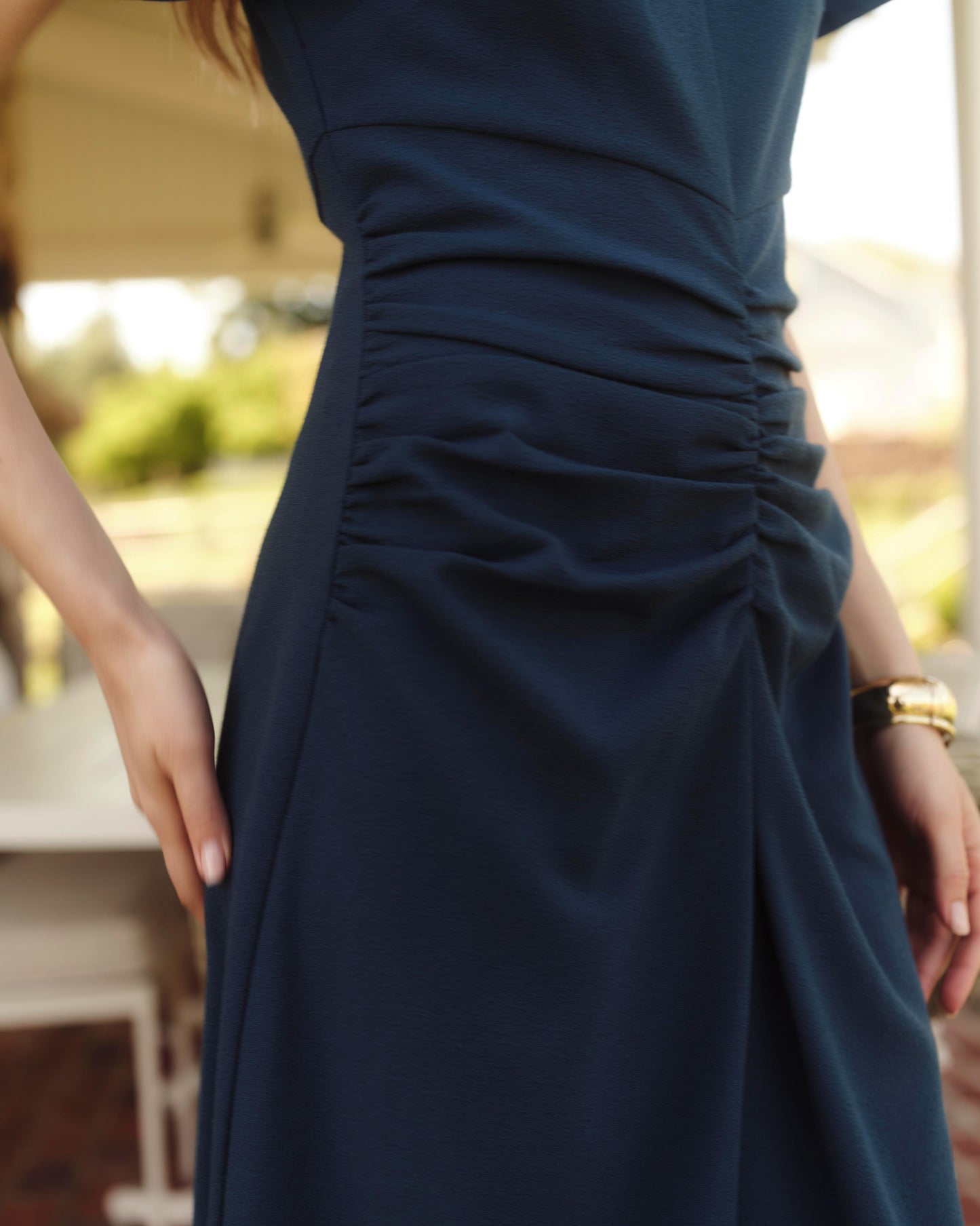 Tanya Dress - Deep Teal