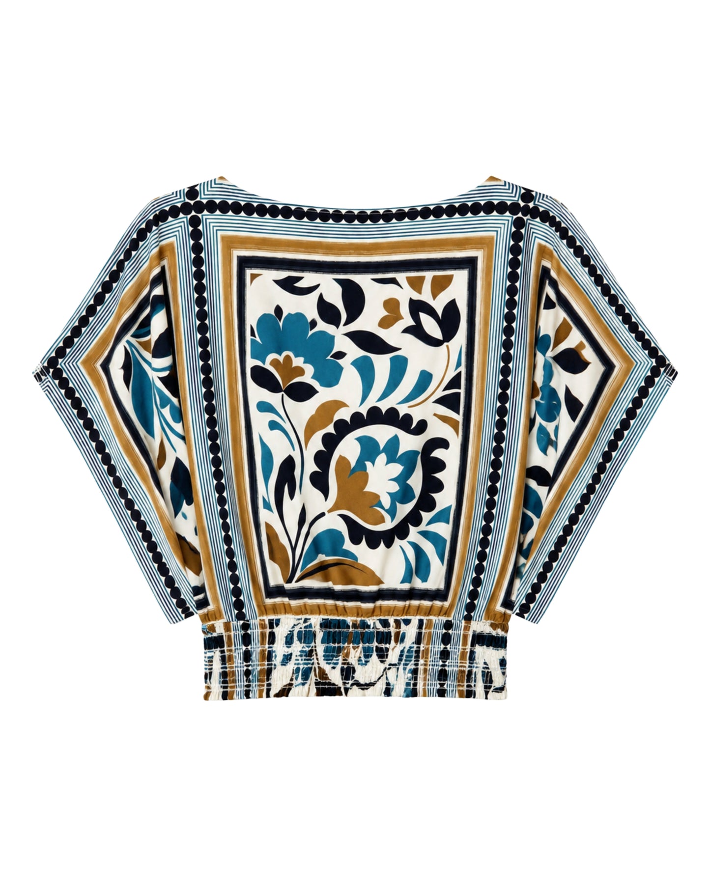 Fenna Top - Stained Glass Floral