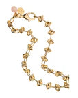 JW In a Knot Chain with Rose Quartz Bead 16"