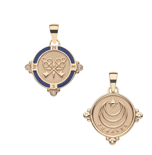 FOREVER Petite Embellished Coin