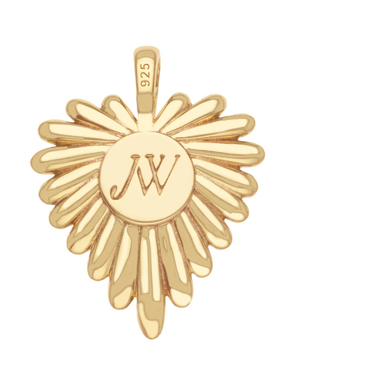 LOVE Petite Embellished Full-Heart Pendant
