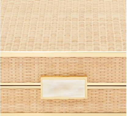 Cane Backgammon Set with Pieces