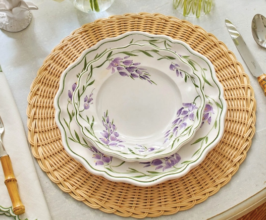 Wisteria Salad Plate