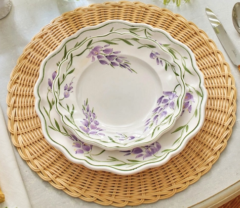 Wisteria Dinner Plate