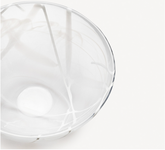 Contrast White Bowl