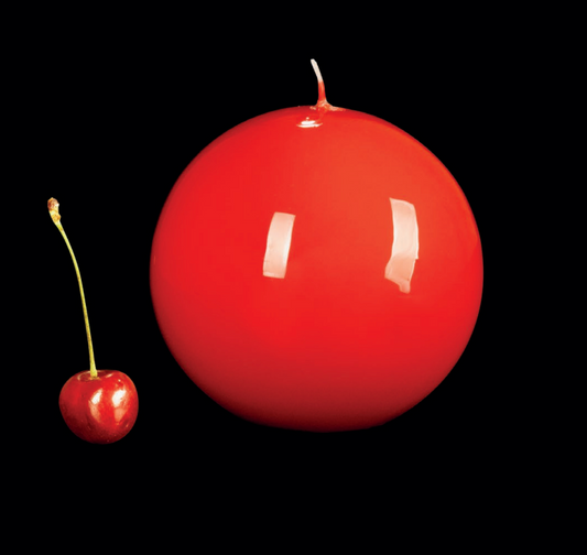 Meloria Ball Candle - Rosso