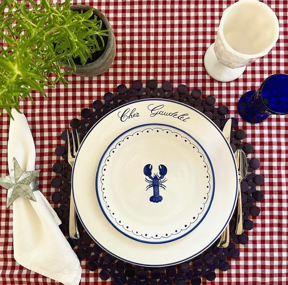 Blue Lobster Plate