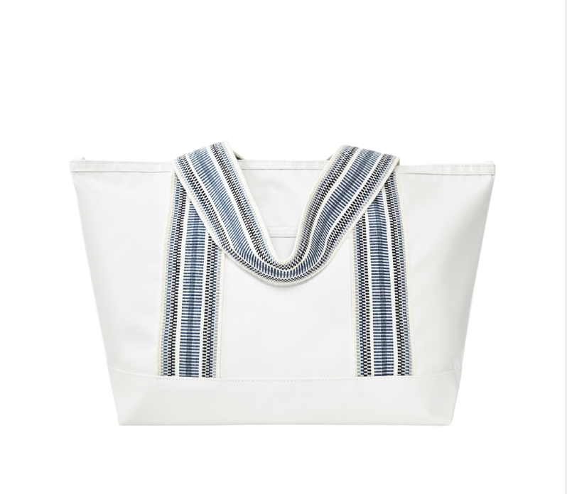 Navy Cabana Tote