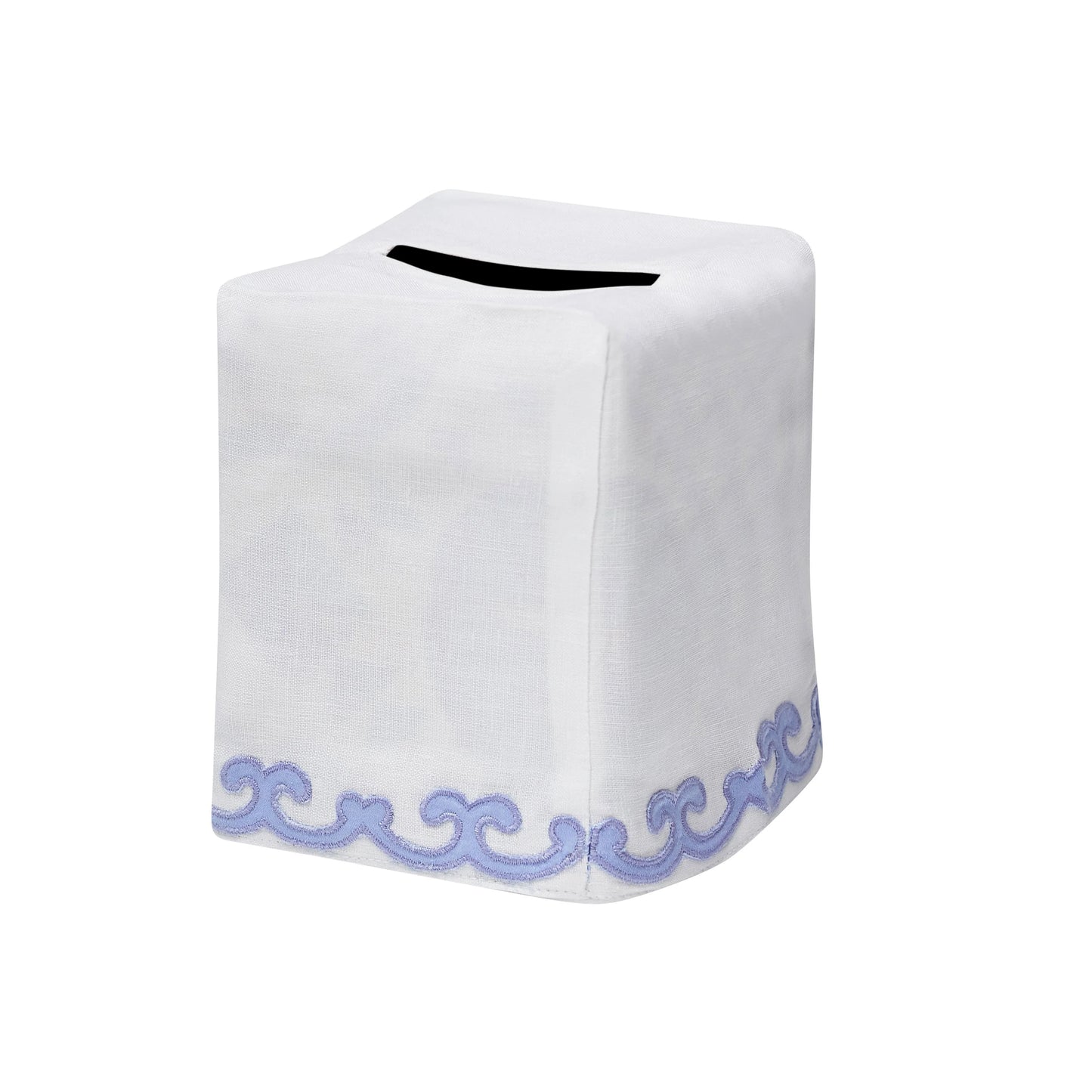 Chantal Tissue Box Cover in Blue Ice