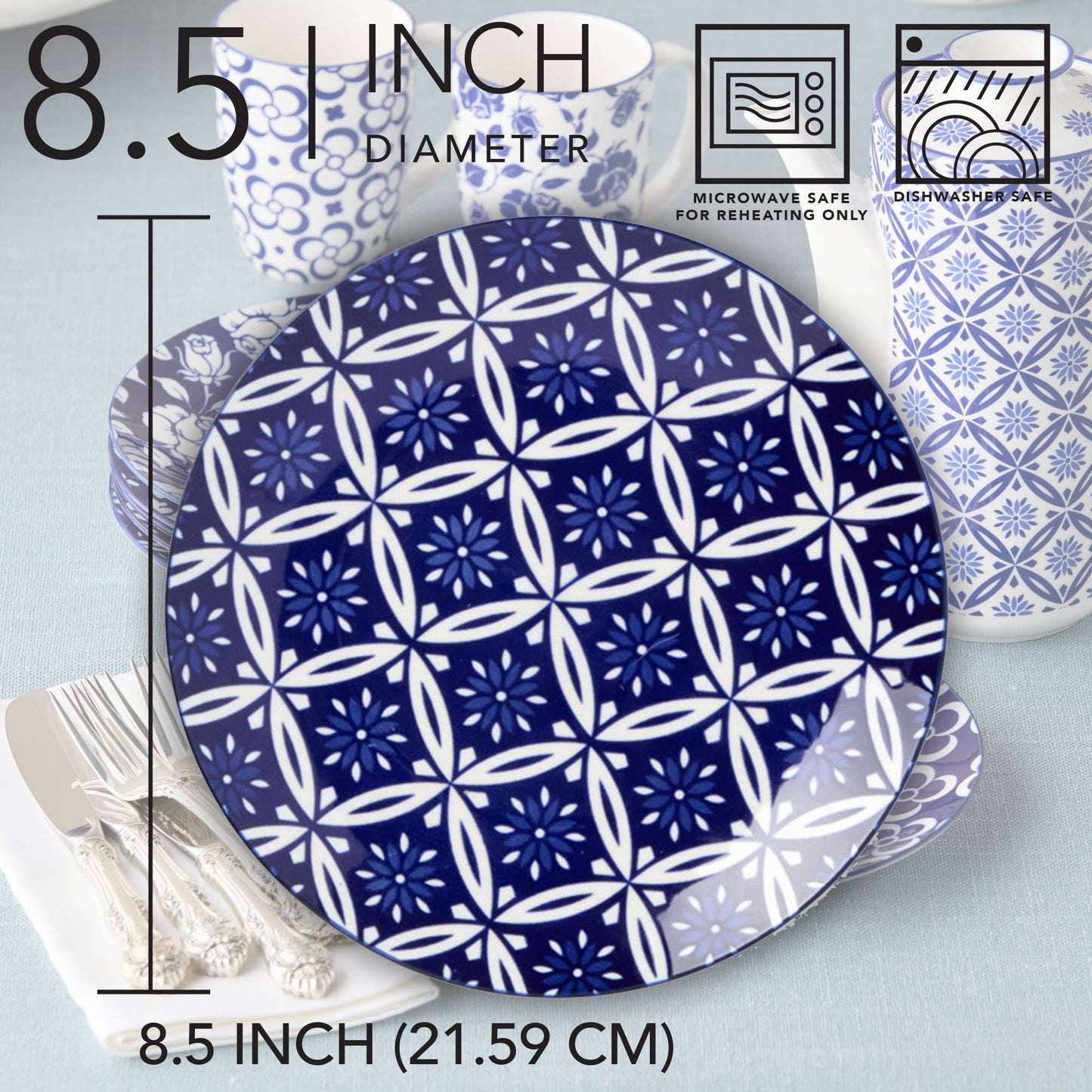 Madison Salad Plate - Set of 6
