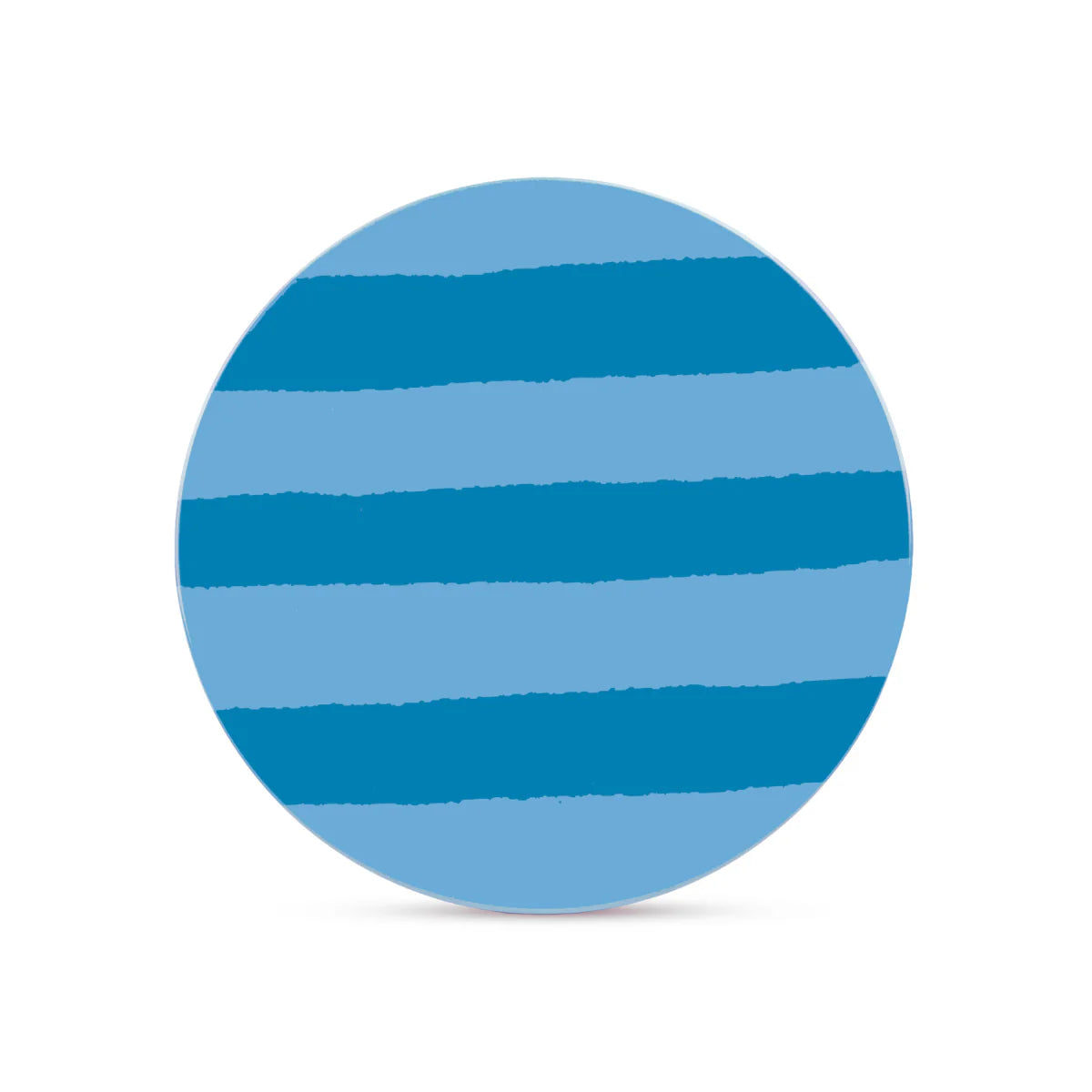 Cabana Stripe Salad Plate - Morning Glory