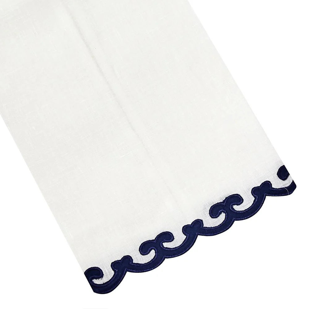 Navy Ice Chantal Tip Towel