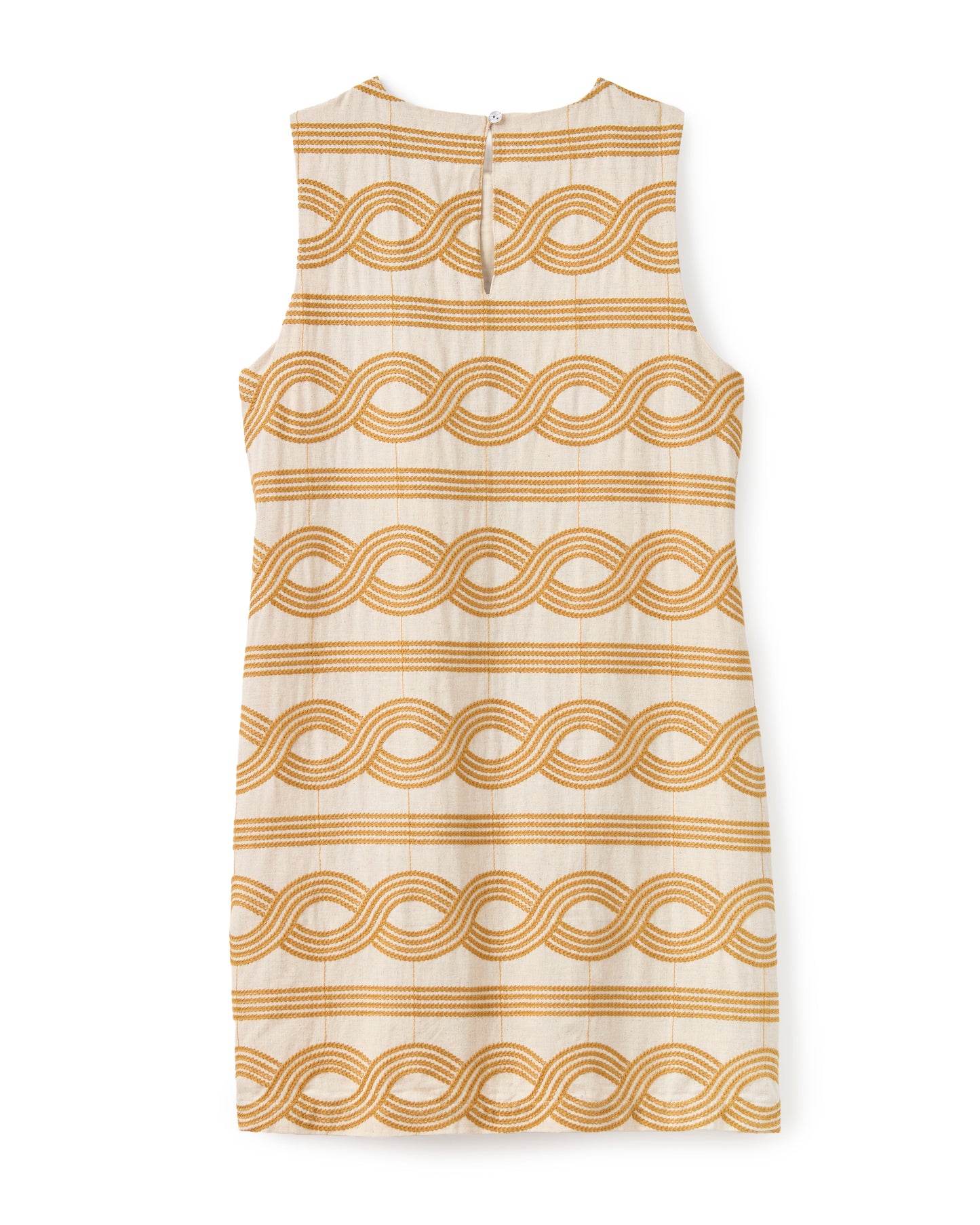Annie Shift Dress-Goldenrod
