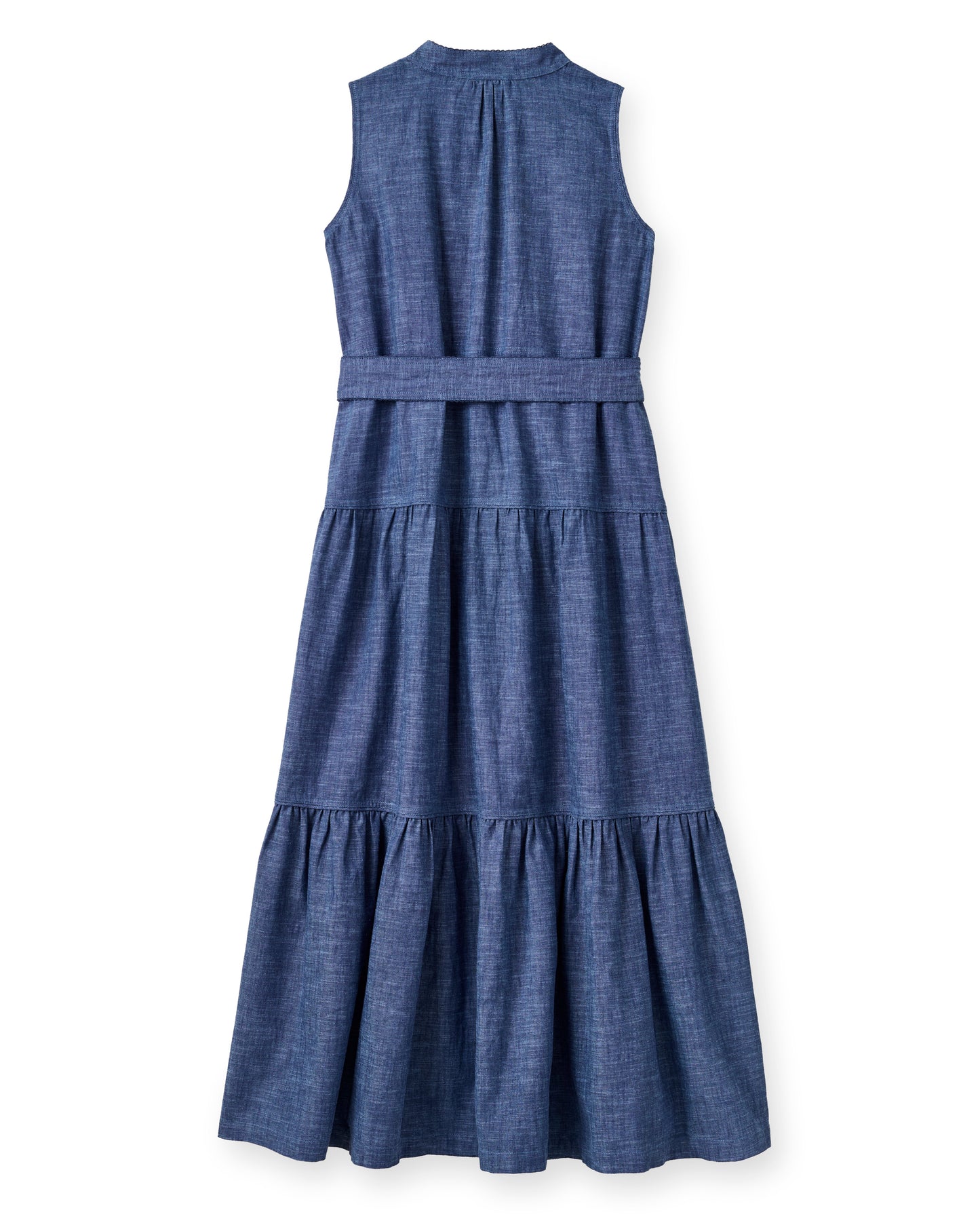 Dara Maxi Dress-Nautical Chambray