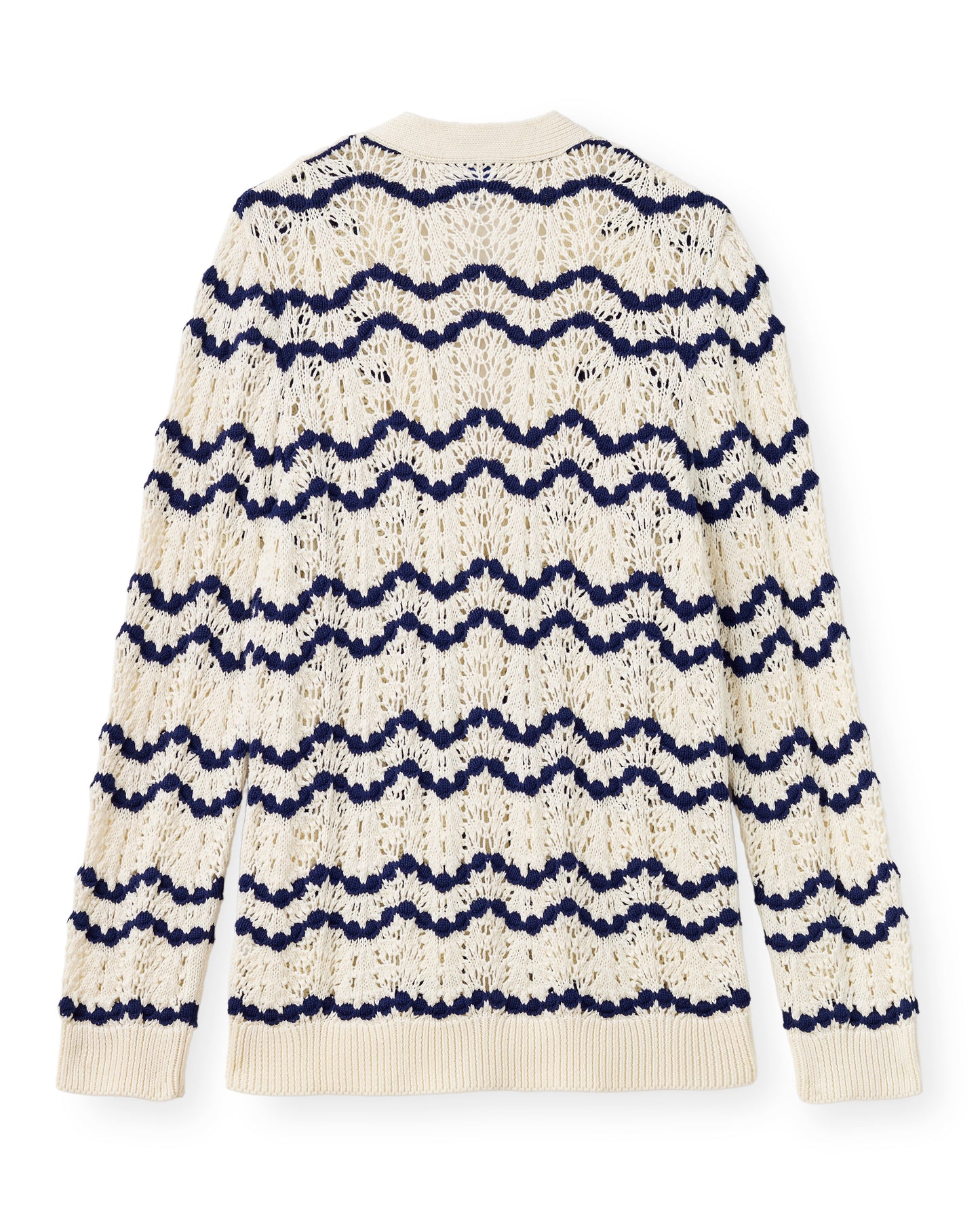 SU26 Hadwen Cardigan-Beach Wave Stripe-Natural