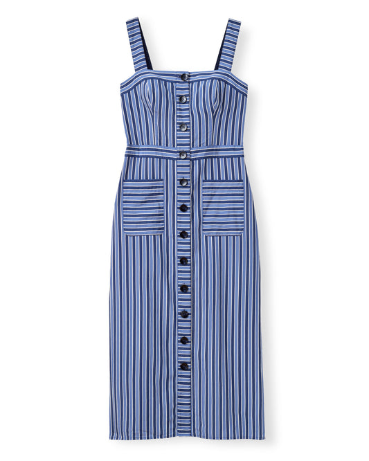 SU26 Natalie Dress-Coastal Stripe
