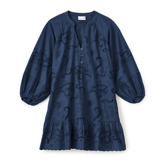 Selwin Mini Dress-Midnight Blue