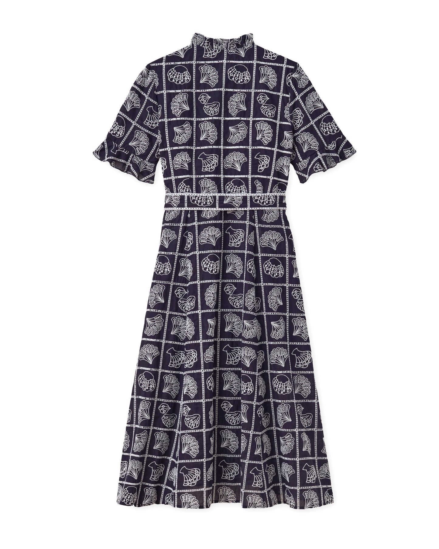 Aria Midi Dress-Midnight Blue