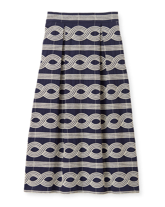 Bea Skirt-Midnight Blue