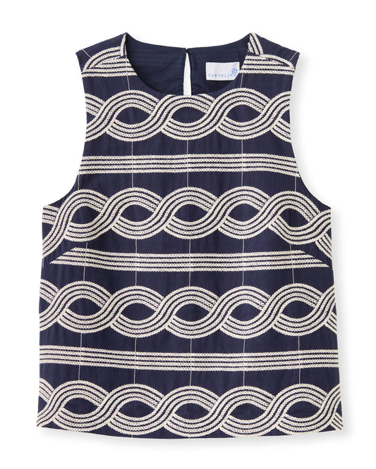 SU26 Celeste Tank-Midnight Blue