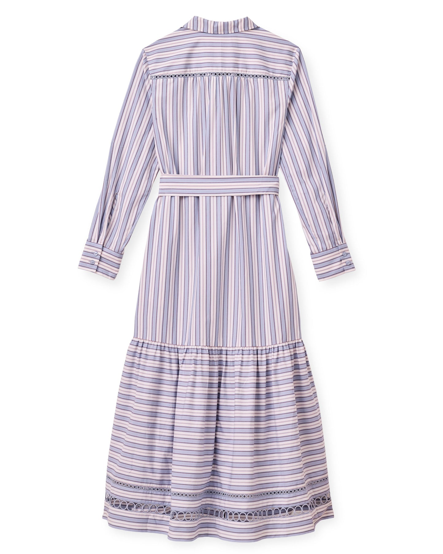 Celia Dress-Cartolina Stripe-Pale Blue