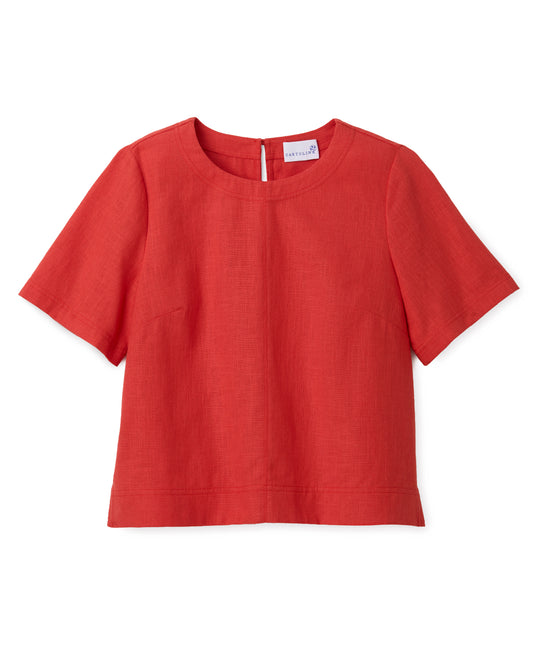 Chloe Top-Poppy