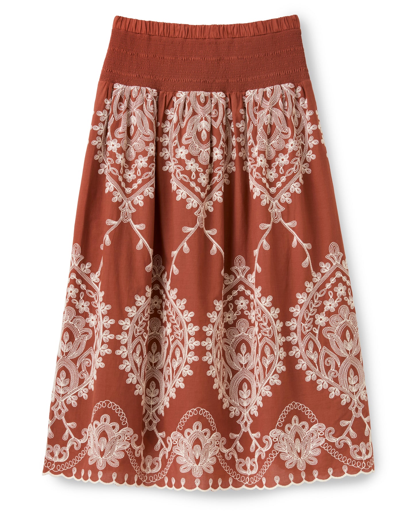 Georgia Midi Skirt-Saffron