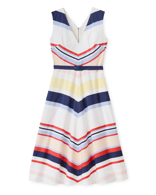 Monica Dress-Nantucket Stripe
