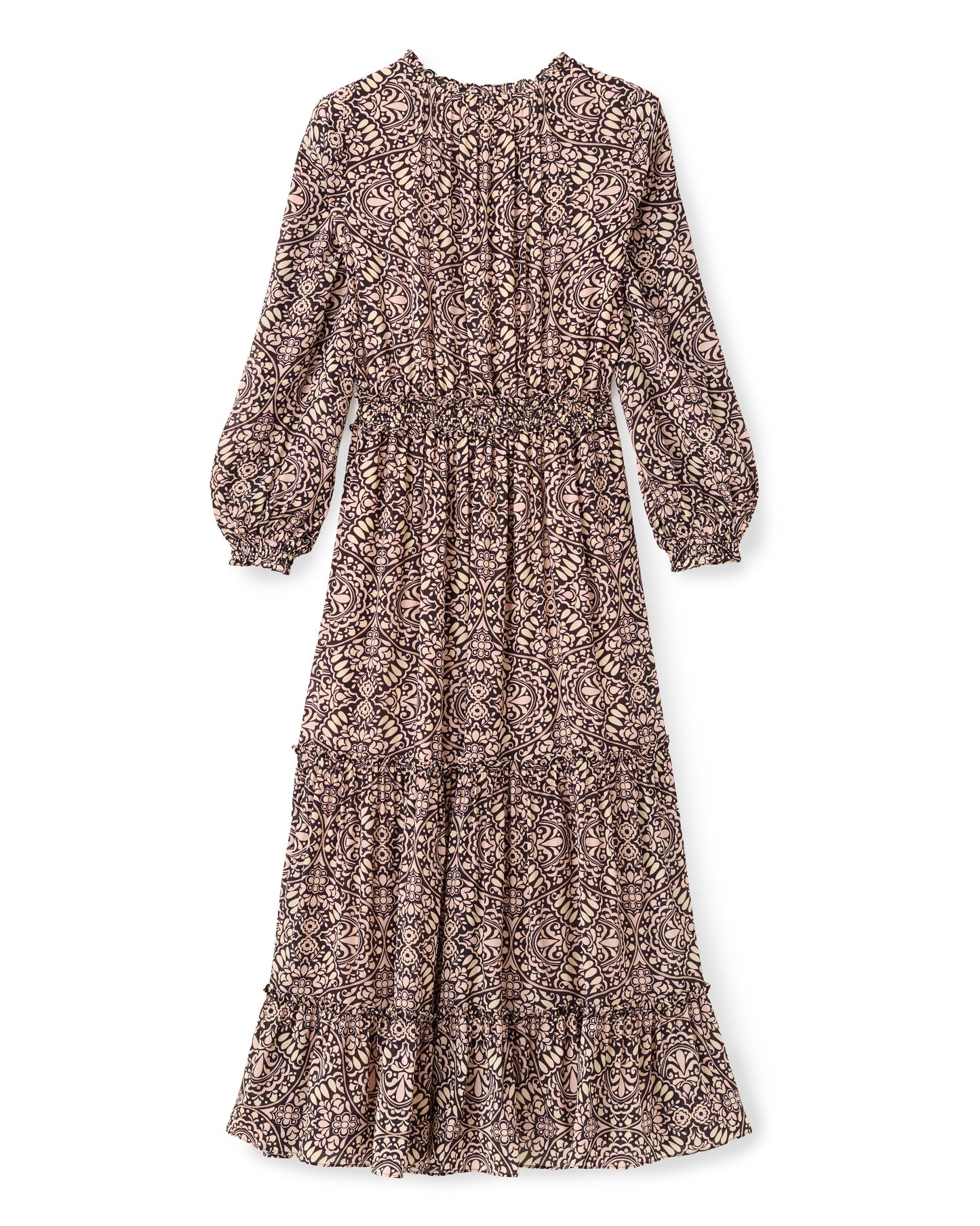 Radcliff Dress-Flor Medallion Cottage Rose