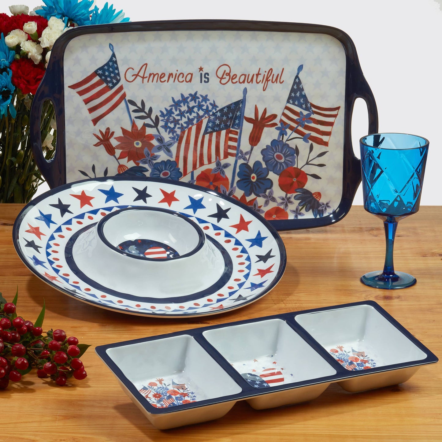 Stars & Stripes Chip & Dip