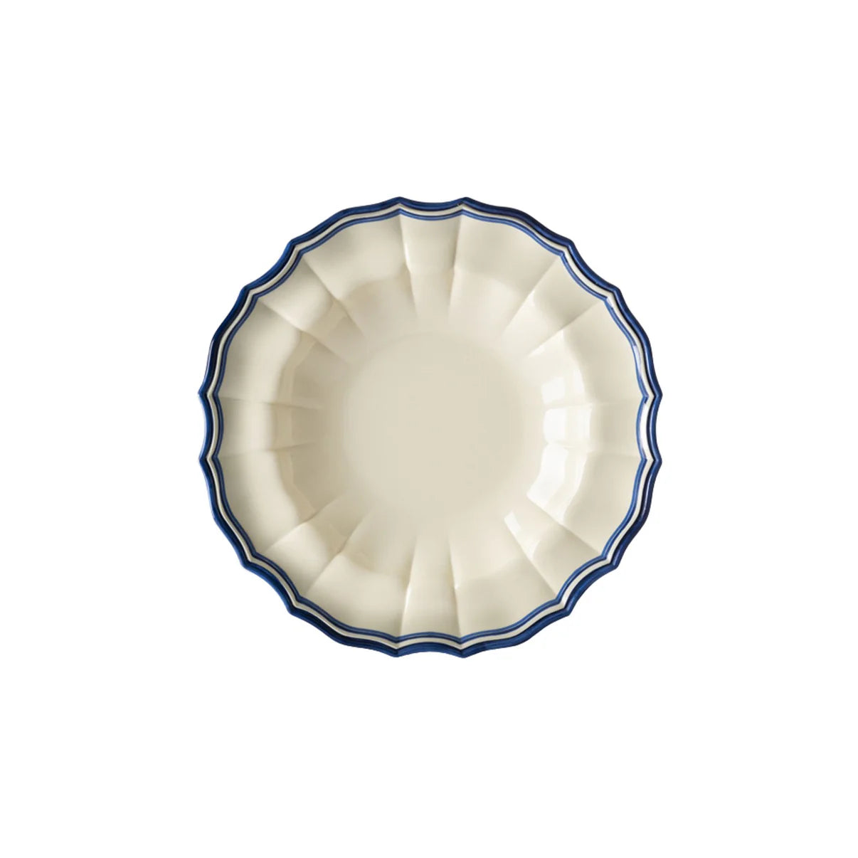 Ivory & Blue Eva Soup Bowl