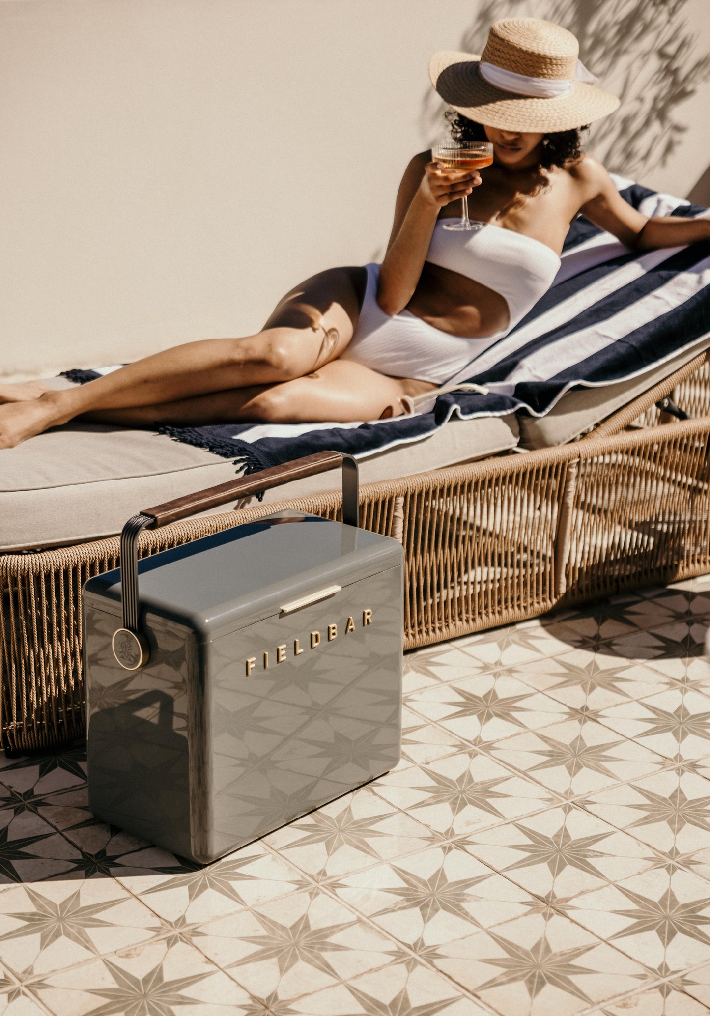 Gin Trunk in Oyster Grey