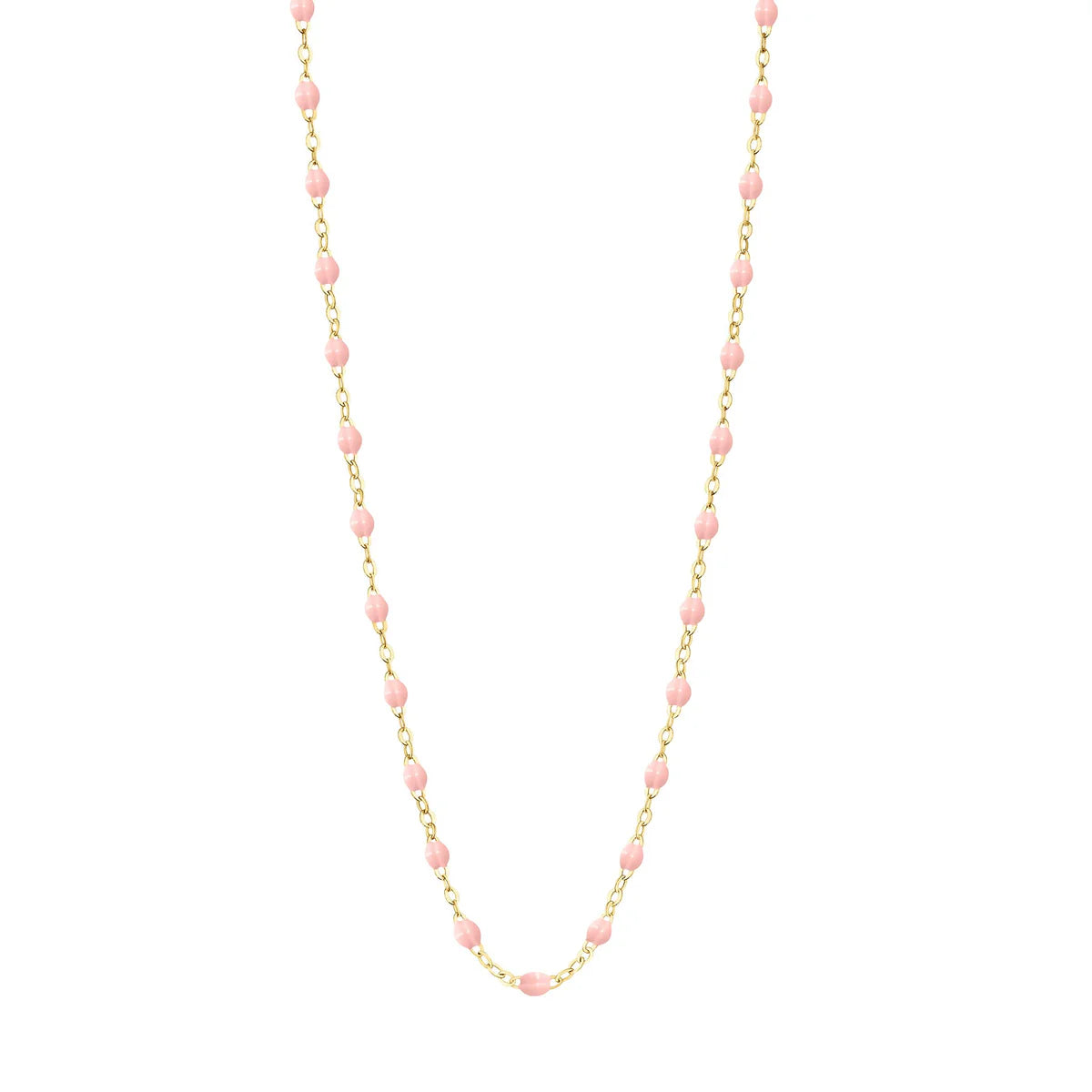 Classic Gigi Necklace - 17.7" - Baby Pink