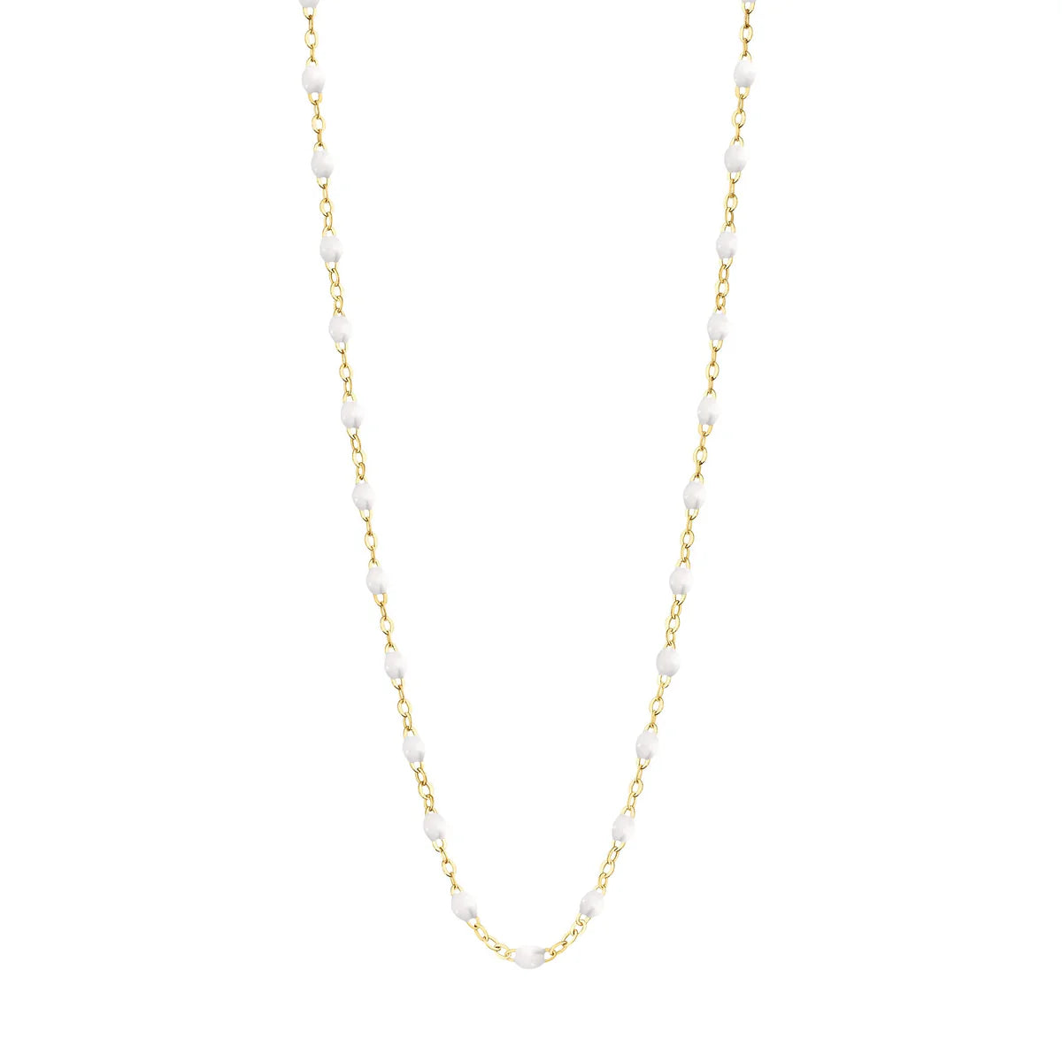Classic Gigi Necklace - 16.5" - White