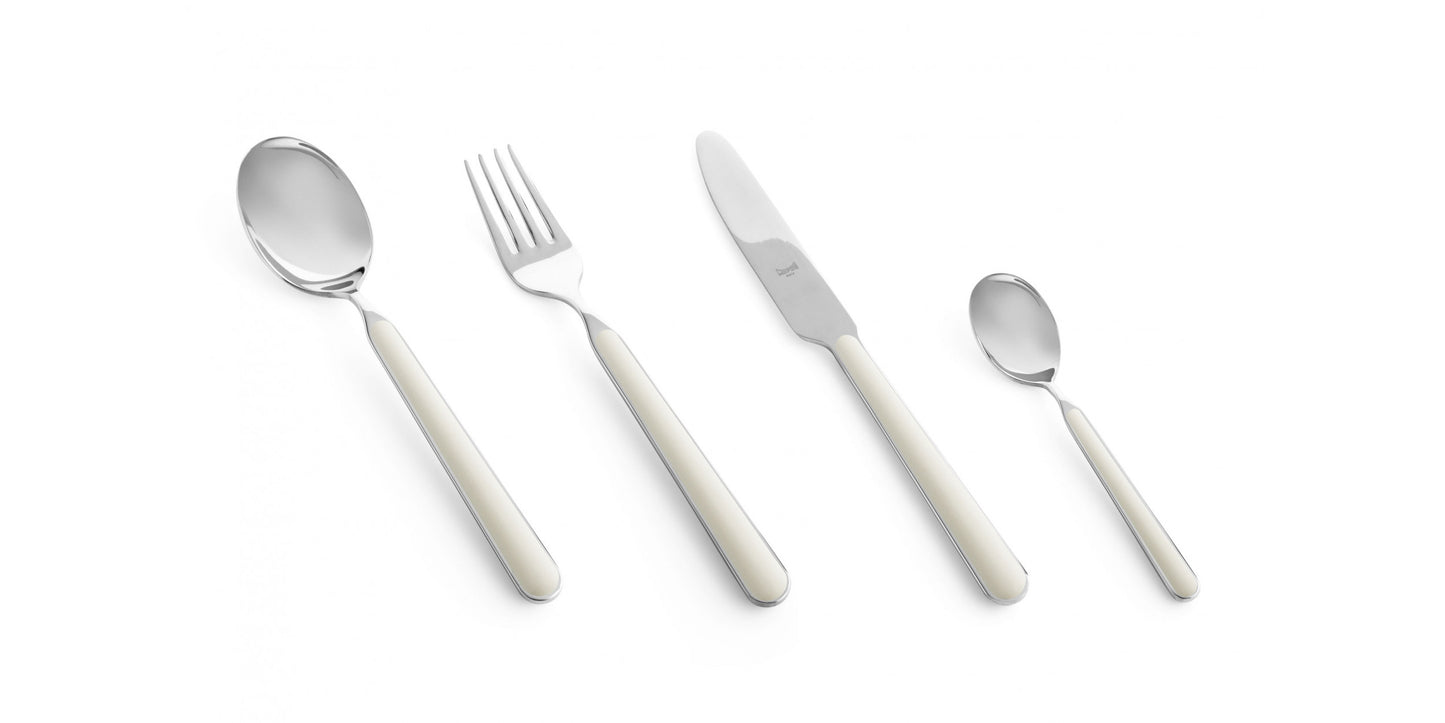 Fantasia 5 Piece Flatware Set- White