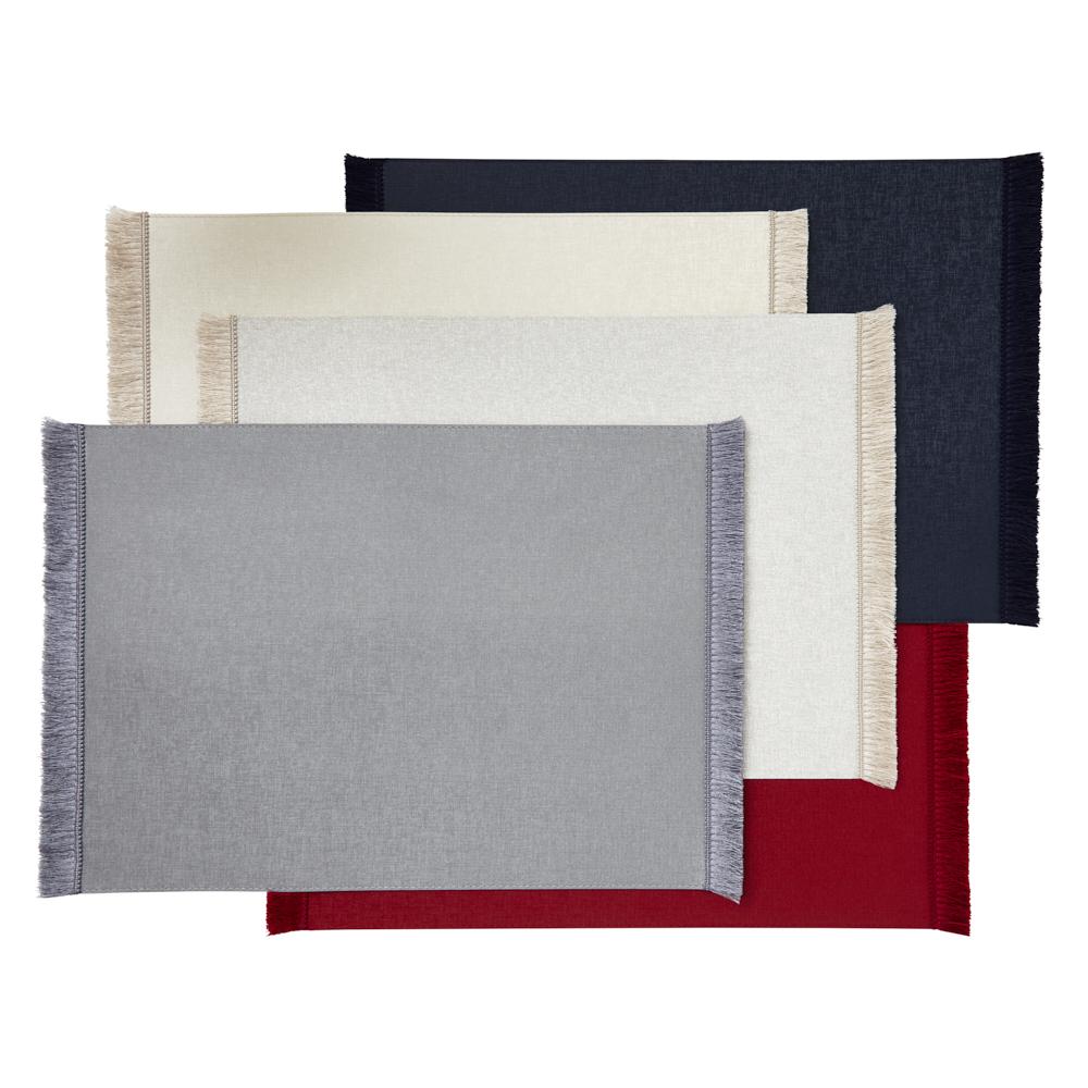 Aurora Navy Placemats - Set of Four