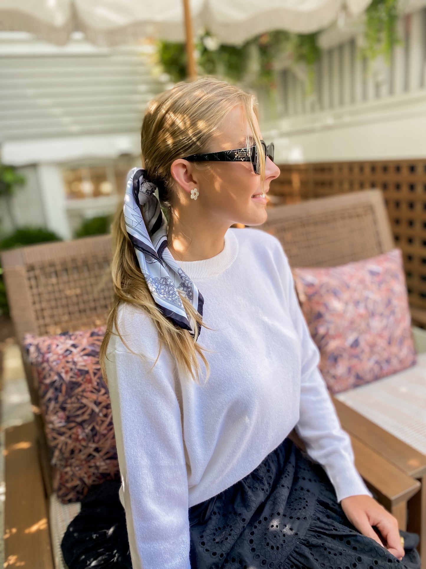 Silk Nantucket Scarf