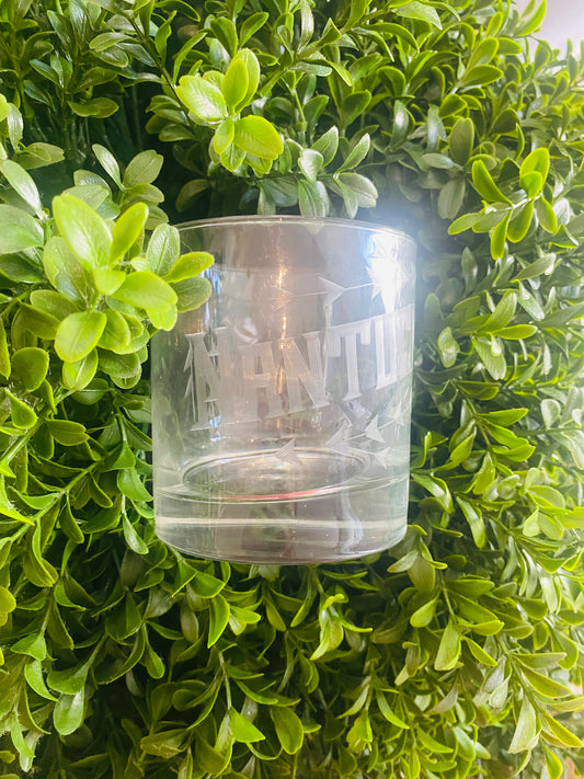 Custom Hand Engraved Nantucket Glasses