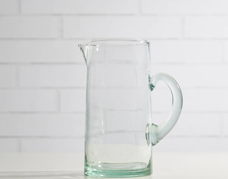 Moroccan Cone Jug Clear