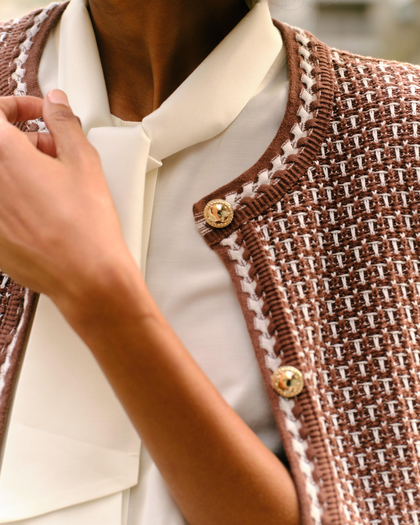 Dwyer Top-Ivory