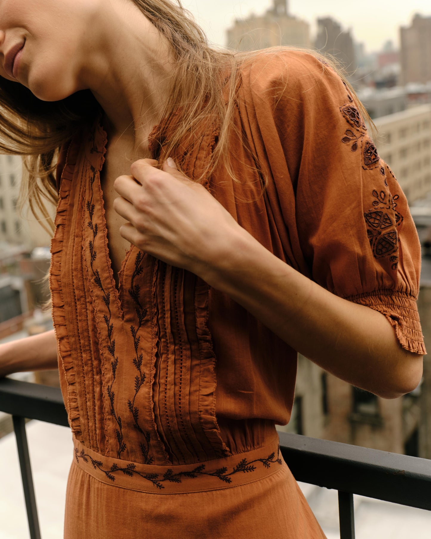Lisette Dress-Clay