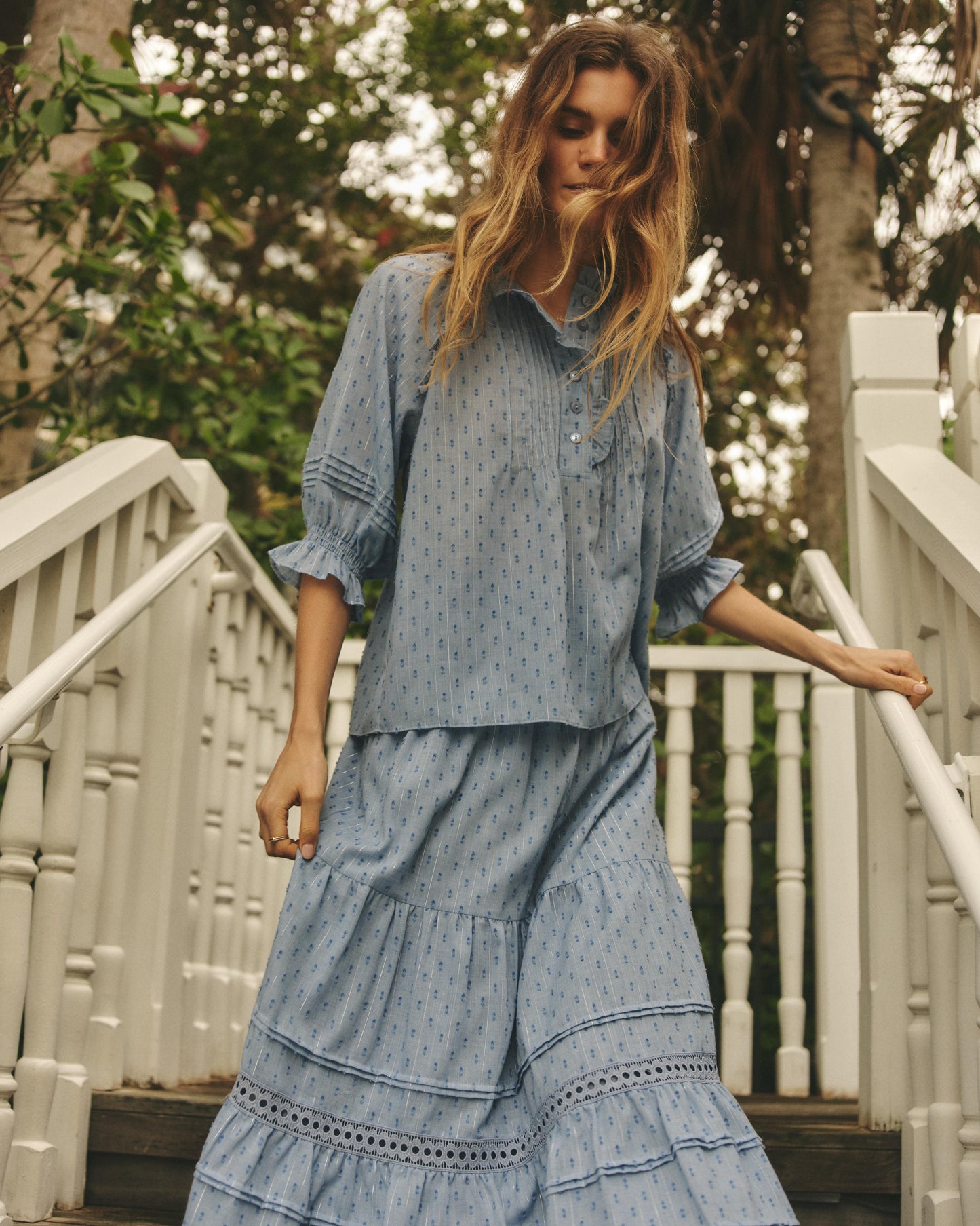 Afina Top-Mediterranean Blue