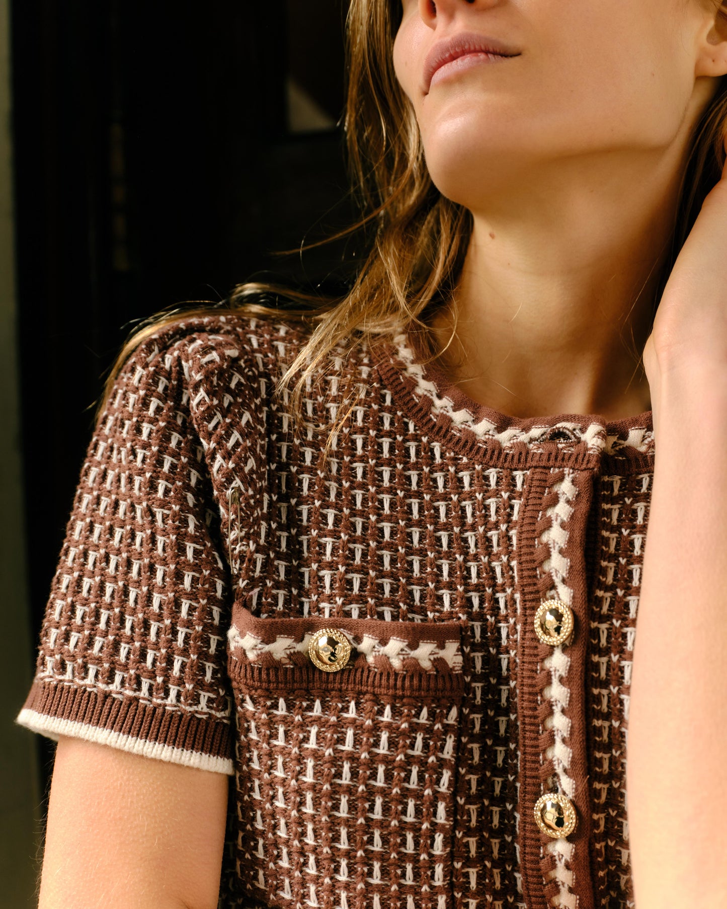 Coco Mini Dress-Espresso