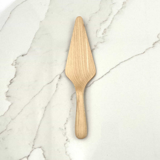 Maple Cake Server Set
